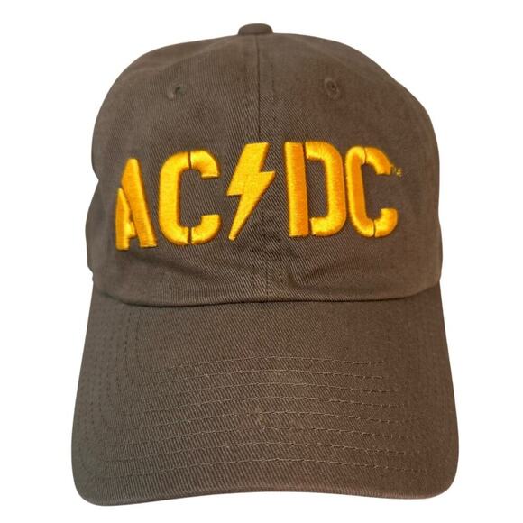 ACDC Baseball Cap Hat American Needle NWOT Rockabilly Rocker Adjustable Music‎ - Picture 1 of 14
